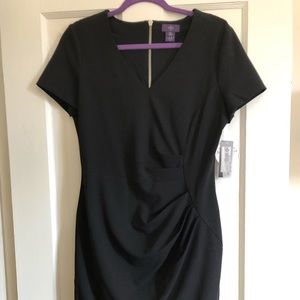 NYDJ shaping black sheath dress size 10 NWT